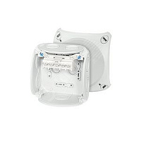 Коробка клеммная  DK 0404 G 104х104х70 мембраны 5-пол, 1,5-6 кв,мм серая РР IP66 (DK 0404 G)