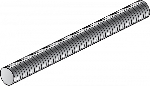 Резьбовая шпилька AM12x2000 4.8