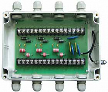 БЗЛ-01 IP65 Блок защиты линий (грозозащита - 3 линии связи: RS-485 или ШС 12В, 1 линия питания до 30