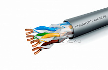 LAN U/UTP 4x2x24AWG кат.5е (305 м) PE (черный) Пожтехкабель СКС (202-005)