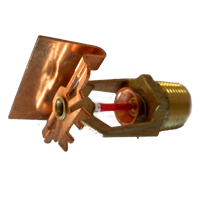 Ороситель спринклерный модели TY-FRB (TY3332), 1/2", К-80, 68°С, бронза, (02-2018)