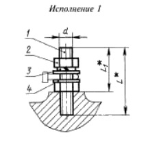 Зажим ЗБ-Л-12х35-1 ГОСТ 21130-75