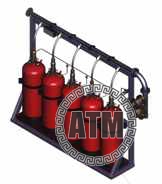 МГПС 150-100-20ЭР Модуль газового пожаротушения МГПС 150 объёмом 100 л  с электрическим пуском