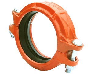Муфта жесткая ДИНАРМ, крашенная, 2" (60.3 мм), Ру = 2,5МПа, по FM - 2.0МПа Муфта жесткая ДИНАРМ, крашенная, 2" (60.3 мм), Ру = 2,5МПа, по FM - 2.0МПа