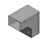 Короб угловой горизонтальный 90º СУ 100х100 УТ1,5 S=1,0 мм