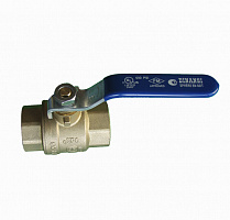 Кран шаровый полнопроходный модели Sphere BV-02/B, муфтовый, Ду 40 (1 1/2"), Pу = 20 бар