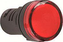 Лампа AD22DS LED матрица 22мм красный 230/240В BLS10-ADDS-230-K04