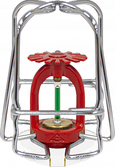 Решетка защитная для оросителя окрашенная (никель)
