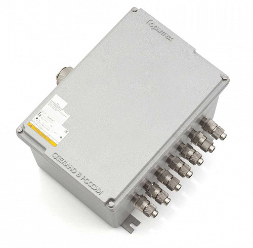 КСРВ141410(10SSK0525KER-EX)-1КНВМ2M-20НК/Р(А)-2КНВМ2M-20НК/Р(В)/ПОЖАР Коробка клеммная взрывозащище