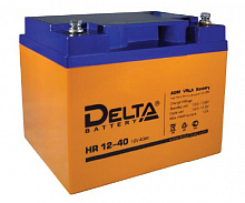 Аккумулятор  40 А/ч, 12В (Delta) HR12-40