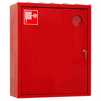 Шкаф пожарный Пульс ШПК-310НЗК (навесной закрытый евроручка. Красный)