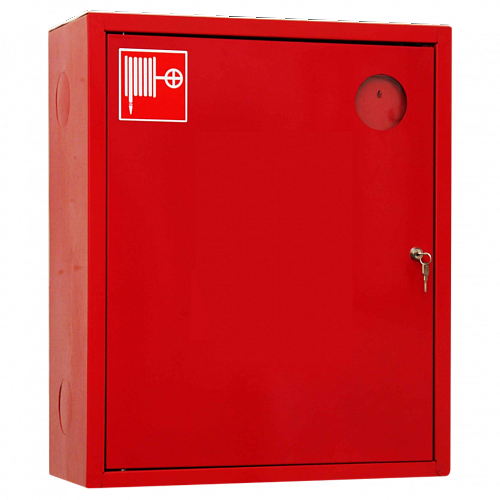 Шкаф пожарный Пульс ШПК-310НЗК (навесной закрытый евроручка. Красный)