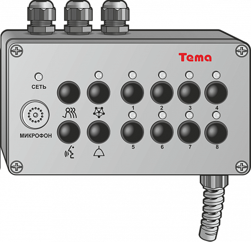 Tema-MT81.75-220-m65 прибор громкоговорящей связи 