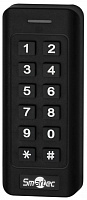 Считыватель EM с клавиатурой, черный, интерфейс Wiegand, 3-8 см, -40°+60°С, 120x50x22 мм, 10-14 В DC