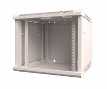 Шкаф настенный 6U серия WM (600х450х368),БЕЗ ДВЕРИ, собранный, серый