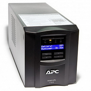 Источник бесперебойного питания APC Smart-UPS SMT750I, 750ВA