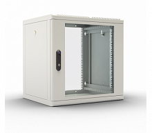 Шкаф телекоммуникационный настенный разборный 12U (600х520) дверь стекло ШРН-Э-12.500