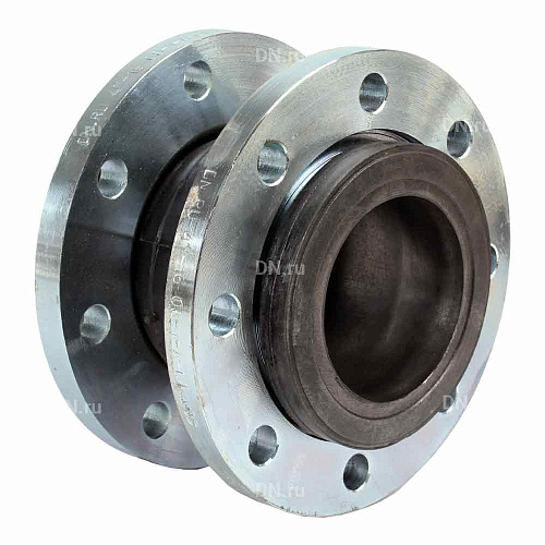 Компенсатор резиновый Tecofi DI7240N Ду100 Ру10/16 EPDM фланцевый