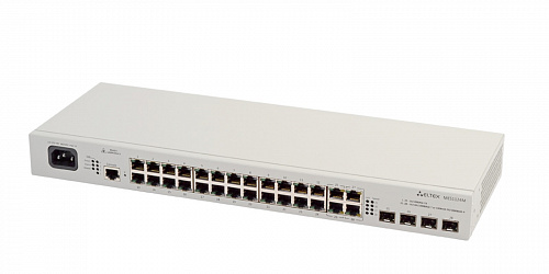 Ethernet-коммутатор MES1124M, 24 порта 10/100 Base-T, 4 порта 10/100/1000 Base-T/1000Base-X (SFP)
