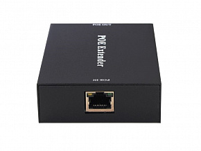 Удлинитель Ethernet PoE по кабелю UTP до 100м,макс. 3 устройства в линии EM1