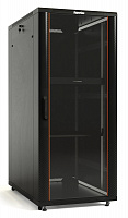 Шкаф напольный 19-дюймовый, 47U, 2277x600х800 мм (ВхШхГ), передняя стеклянная дверь со стальными пе
