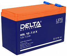 Аккумулятор Delta HRL 12-7.2 X