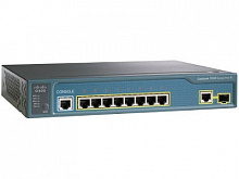 Коммутатор Cisco WS-C3560-8PC-S Catalyst 3560 Compact 8 10/100 PoE + 1 T/SFP; IP Base Image