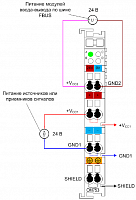 OM753-01-C1 Модуль питания для шины FBUS с защитой от переполюсовки, перегрузки, перенапряжения