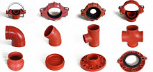 Отвод резьбовой ДИНАРМ, крашенный, 2 1/2" х 3/4" (76.1 мм х 3/4"), Ру = 2.5 МПа