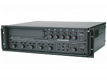TA-1240 Микшер-усилитель 240 Вт/100 В, 6 микрофонных/линейных + телефонный входа, вход AMP, PREAMP в