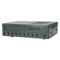 TA-1060	 Микшер-усилитель 60 Вт/100 В, 5 микрофонных/линейных + телефонный входа, вход AMP, PREAMP 