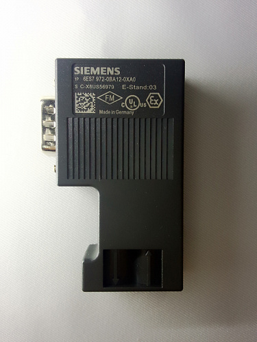Соединитель SIMATIC DP для подключения к PROFIBUS до 12 мбит/с отвод кабеля под углом