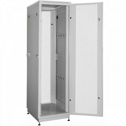Шкаф напольный 42U серия T2 (А2) (600х800х2055), серый, разобранный