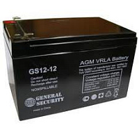 Аккумулятор  12А/ч, 12В (GS 12-12)