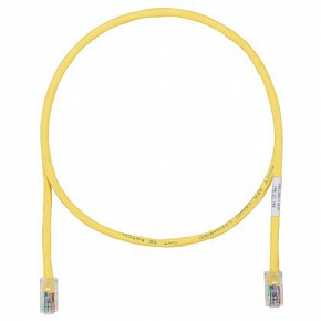 Патч-корд UTP4 кат.5e, с модульными разъёмами PAN-PLUG™ на обоих концах, 2 м