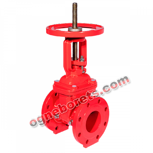 Задвижка OS&Y модели TJRX, Ду 65, PN16, FM/UL, № TJRX0650001 Задвижка OS&Y модели TJRX, Ду 65, PN16, FM/UL, № TJRX0650001