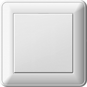 W59 Выключатель одноклавишный скрытый 16А белый VS116-154-18