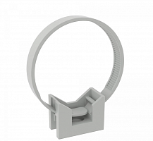 Держатель с хомутиком д,16 - 32мм (упак 100 шт) 51200