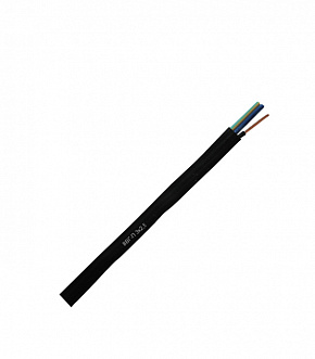 ВВГ 3х2,5 кабель (бухта 100 м) белый, плоский