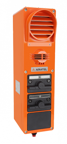 Устройство переговорное всепогодное DW-LE на 6 связей с усилителем 25Вт Up0 РМЛТ.465311.024-02