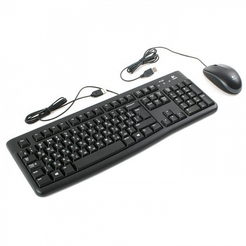 Комплект (клавиатура+мышь) OKLICK 230M, USB, беспроводной, черный