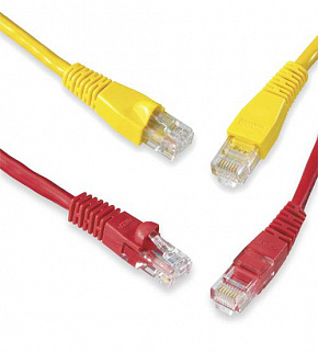 Коммутационный шнур RJ45-RJ45 UTP Cat.5e, 1 метр, зеленый