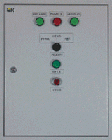Шкаф управления двумя вентиляторами с прямым пуском ШУВ-2 (3 кВт; 400; 54; 12)