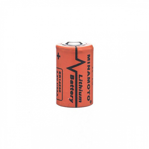 Батарейка MINAMOTO ER 14250/P Lithium, 3.6 В, 1/2 AA, 1200 мАч