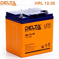 Аккумулятор  26 А/ч, 12В (Delta) HR 12-26