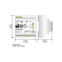 HD67716-MSTP-A1 - Промышленный конвертер BACNet IP MSTP master в PROFIBUS slave