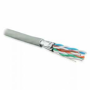 U/FTP 4х2х0,5 кат. 6, (23 AWG), одножильный (solid), каждая пара в фольге, LSZH, нг(С)-HF Hyper