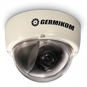 Видеокамера ч/б купол  DX-5-130/30, GERMIKOM, 600 ТВЛ, 0.003Лк