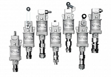 ДВГ-КВ-Е52К1 Концевой выключатель 1Ex db IIC T6 Gb, IP66, регулируемый рычаг с роликом Ø 19 мм