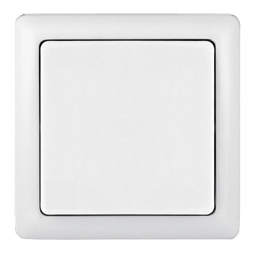 ХИТ Выключатель одноклавишный наружный 250В 6А белый (ВА16-131-б)